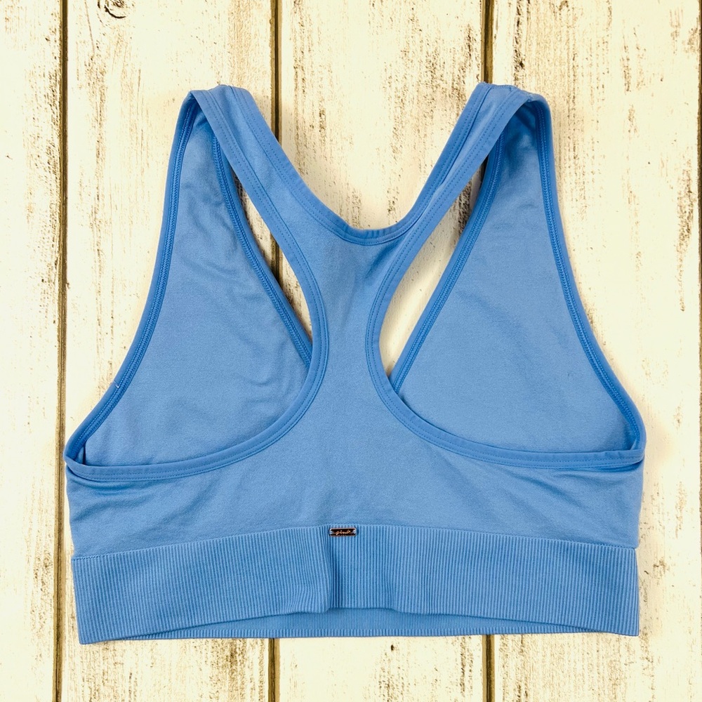 VS PINK Seamless Racerback Plunge Sports Bra Large - Picture 8 of 10